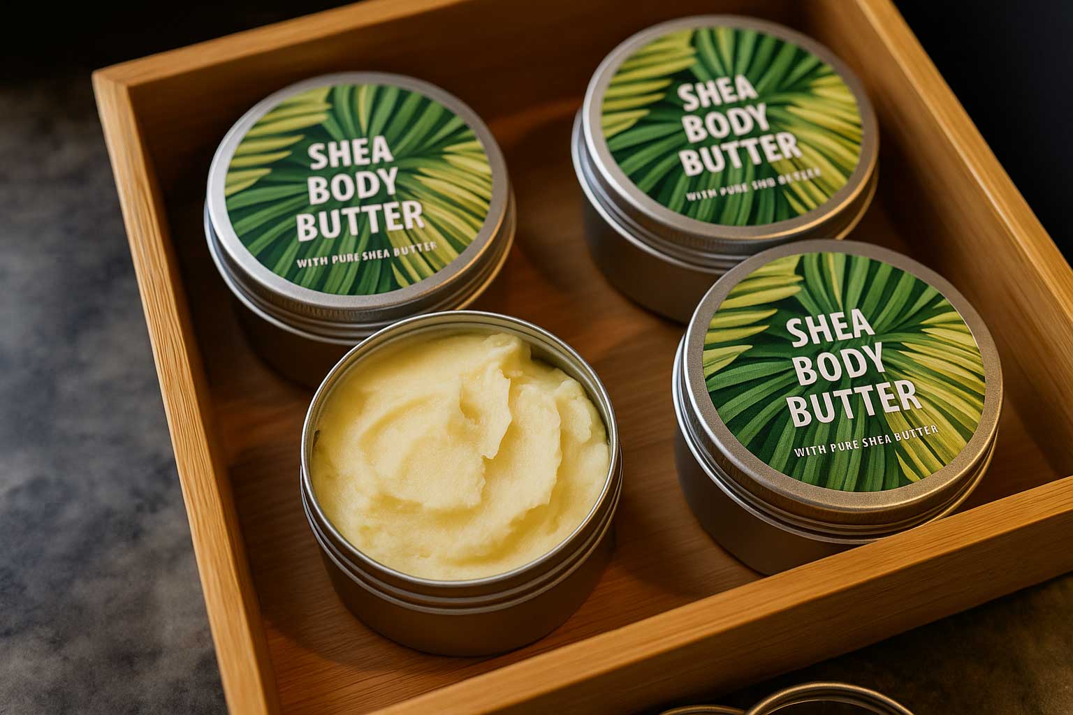 100% Pure Whipped Shea Body Butter