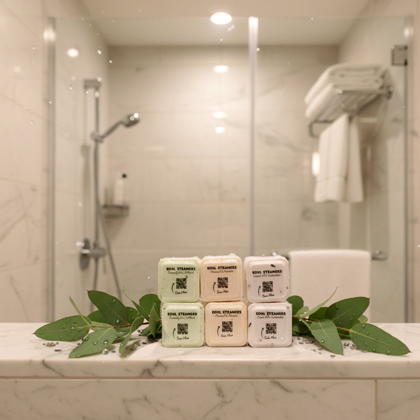Aromatherapy Shower Steamers | Luxury Home SPA Experience | Soul Balm Sisters