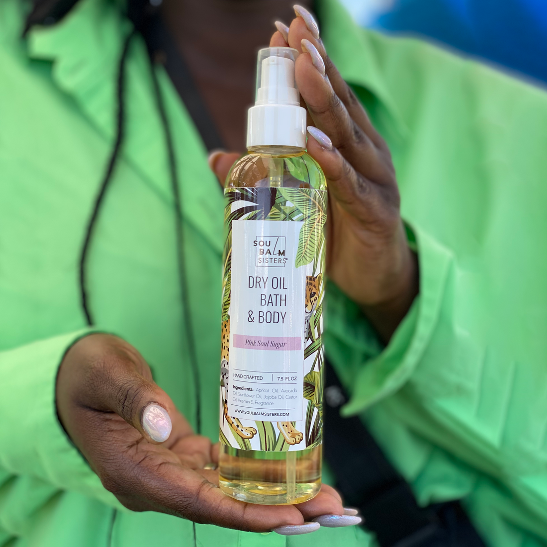 Body Massage Oil - Dry Oil Bath & Body