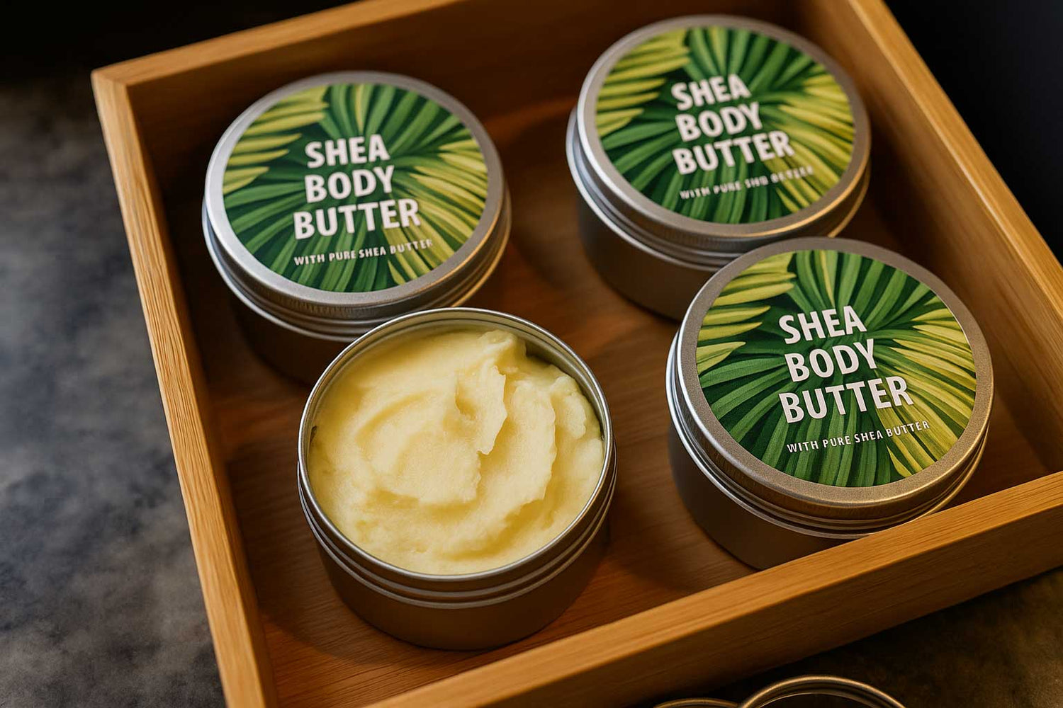 100% Pure Whipped Shea Body Butter