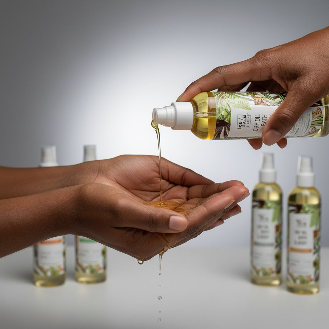 Body Massage Oil - Dry Oil Bath &amp; Body