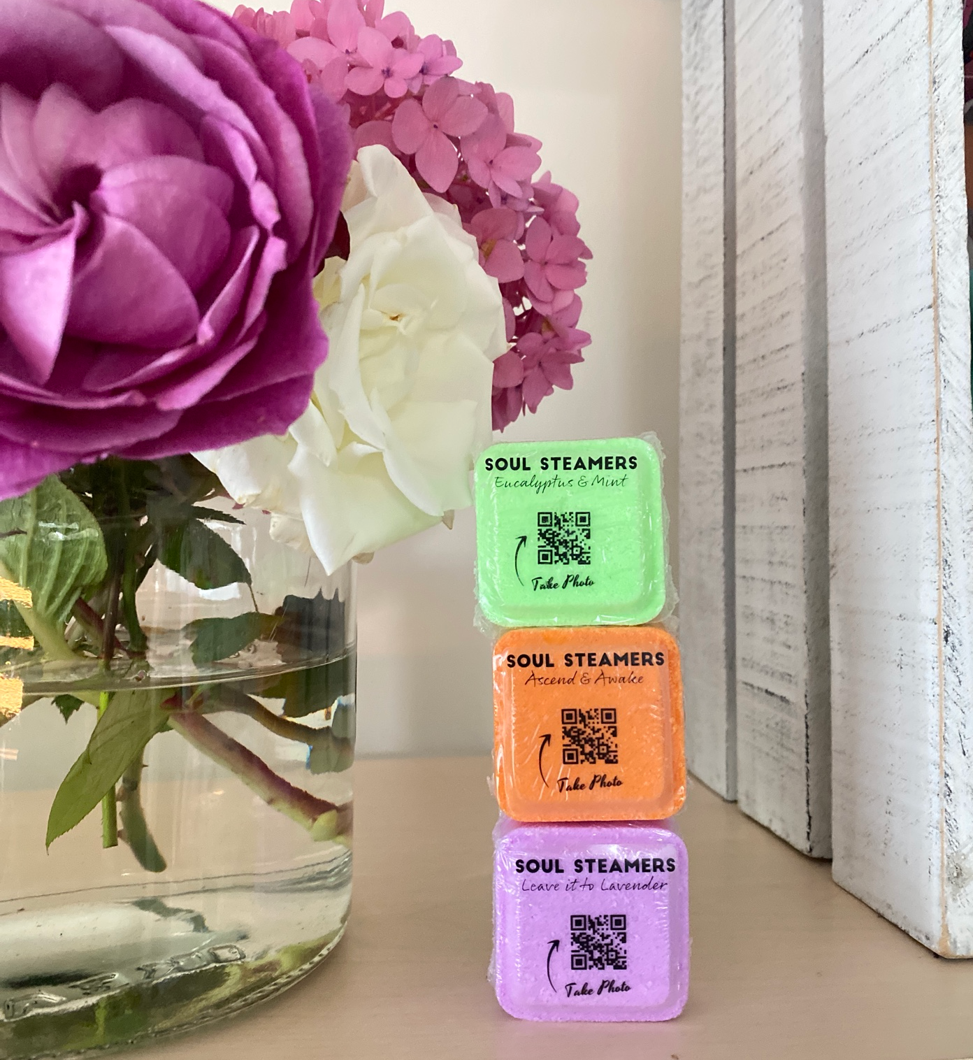 Aromatherapy Shower Steamers |  Luxury Home SPA Experience | Soul Balm Sisters